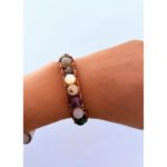 7 chakra wire wrapped bangle