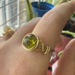 Peridot ring